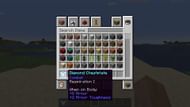 An example of a respiration chestplate made using console commands (Image via Minecraft)
